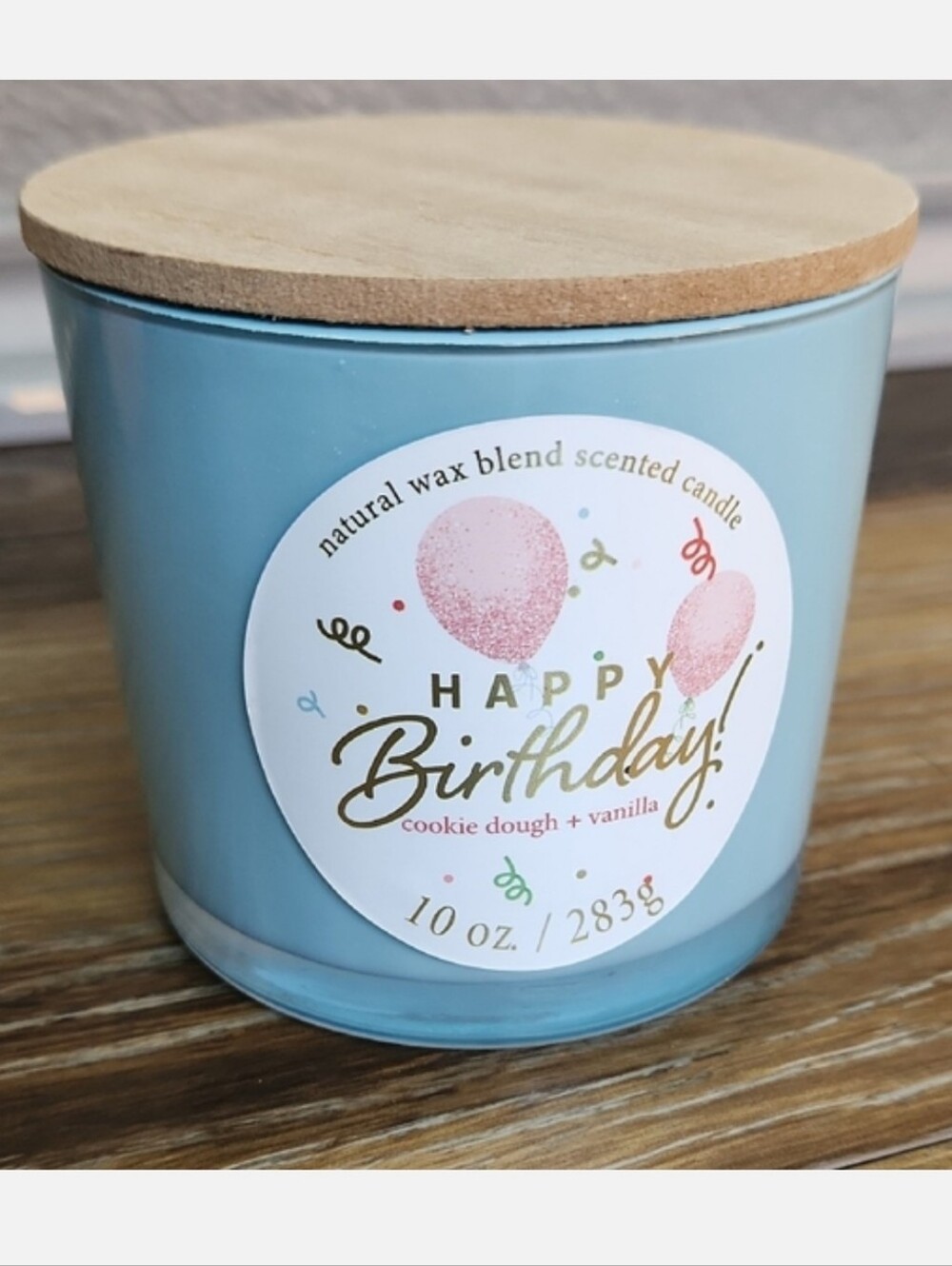 Kirkland's Home Happy Birthday Cookie Dough Vanilla Scented Candle